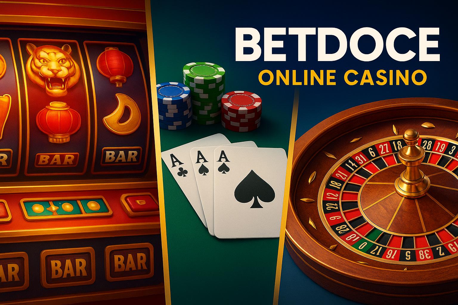 Jogos de cassino online BETDOCE  